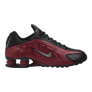 Imagem de Nike WMNS Shox R4 - preto, prata metálico, vermelho, Vermelho/preto, 35