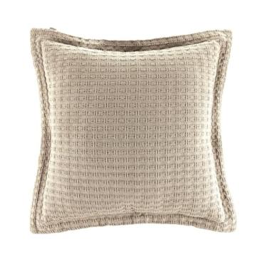 Imagem de Karsten, Almofada Decorativa Karsten Atlanta 100% Algodão Quadrada Com Enchimento Cor:Porcelana