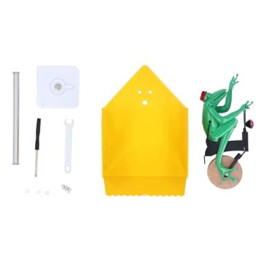 Imagem de QANYEGN Suporte de tecido higiênico para sapos, suporte de papel animal, dispensador de papel de rolo emulacional animal para banheiro e cozinha