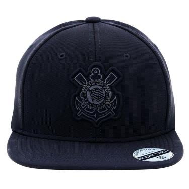 Imagem de Boné Corinthians Patch Bordado Timão Sccp Licenciado Unissex-Unissex