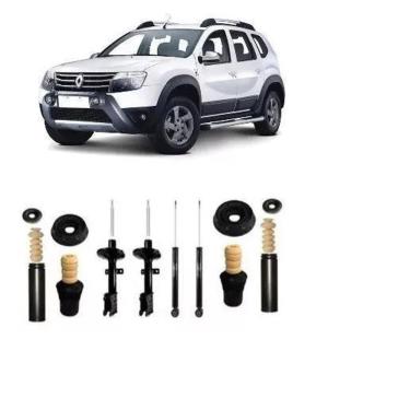 Imagem de 4 Amortecedores+4 Kits Renault Duster 4X2