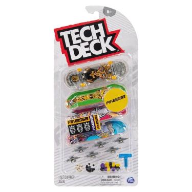 Imagem de Tech Deck Kit 4 Skate de Dedo Coleção Finesse - Sunny