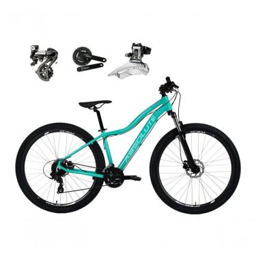 Imagem de Bicicleta Aro 29 Absolute Hera Câmbios Shimano Altus 24v Alumínio Freio Hidráulico Garfo C-trava Verde Tam: 17