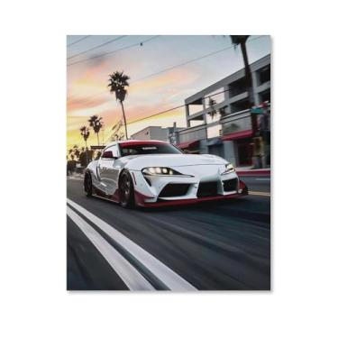 Imagem de HouLaiZhe Speed ​​sup Cool Jdm Cartazes de carro tela estética decoração de quarto pintura de parede impressões de sala de galeria decoração de parede para quarto sala de estar escritório 11 x 14