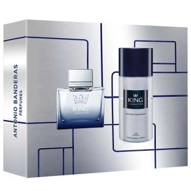 Imagem de Kit Perfume King Of Seduction Edt Masculino 100ml+ Desodorante 150ml