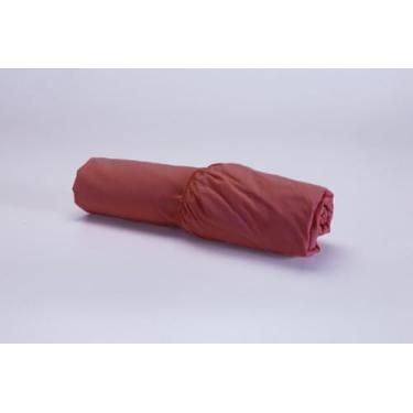 Imagem de Lençol Avulso Chiqueirinho (1,00mx0,70mx12cm) 100% Algodão 200 Fios (Terracota)