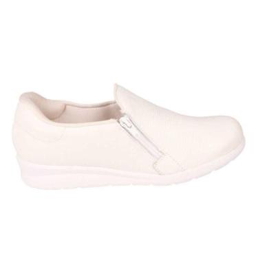 Imagem de Tênis Casual Feminino Salto Anabela Slip On Usaflex Mm1801, 37