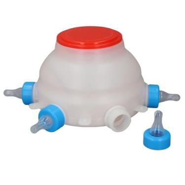 Imagem de Jiawu Balde Automático de Alimentação de Leite de Ovelha, Garrafa Conveniente para Amamentação de Leitões para Animais de Fazenda, Portátil e Leve para Atividades Ao Ar Livre