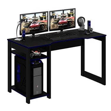 Imagem de Mesa gamer ME4152 Preto/Azul