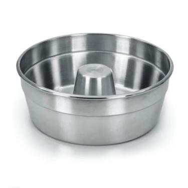 Imagem de Kit 3 Formas 18-20-22 Bolo Vulcão Pudim Padaria Redonda Aluminio (Unidade Nº 20)