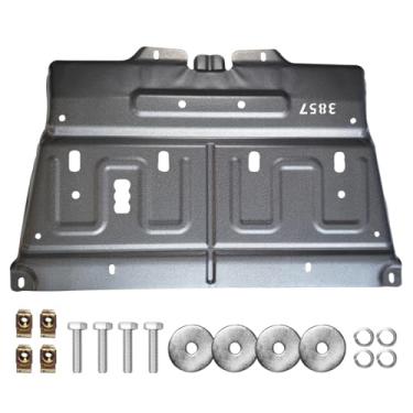 Imagem de FANXIN Upgrade Manganese Steel Chassis Splash Panel Shield Under Diaper Compatível com Ford F150 2015-2020 com motor a gasolina, substitui OE ML3Z-7222-D, Exclui Raptor/3.0L Diesel