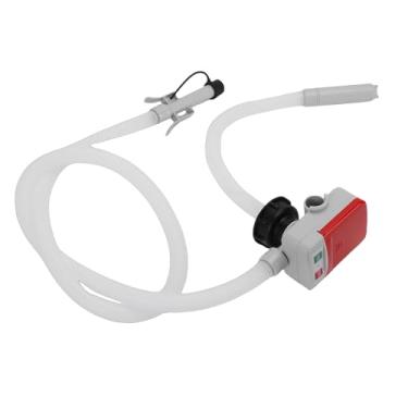 Imagem de Fafeicy Bomba de Transferência de Combustível, Alimentada por Bateria Com Sensor de Parada Automática e Mangueira de 51 Polegadas, 4 Adaptadores para Gasolina, Querosene, água Não