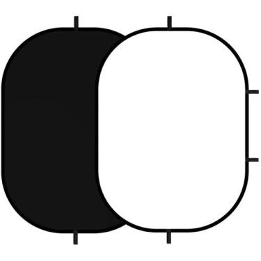 Imagem de Fondo portátil Selens Blanco y Negro 150x100 cm con bolsa