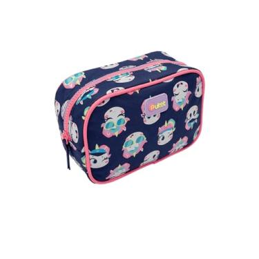 Imagem de PUKET - Necessaire Média Puket Unicórnio Tenis Azul marinho