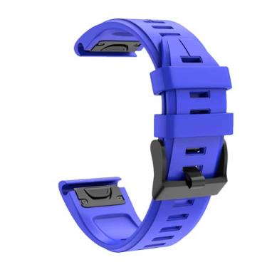 Imagem de IRFKR Pulseira de silicone de 26 22 mm para Garmin Fenix 5 Fenix 6 7 945 EPIX pulseira de silicone Easyfit para relógio Fenix 5X Fenix 7X 6X (Cor: N, Tamanho: 26 mm Descent Mk2 MK1)