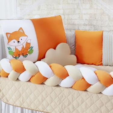 Imagem de Kit Berço Trança Safari 14 Peças 100% Algodão - Rei do Kit Berço, RAPO