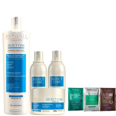 Imagem de Progressiva de Coco 1 Litro e Kit Pós Química Prohall