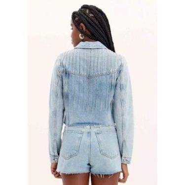 Imagem de Jaqueta Trucker Jeans Brilhos-Feminino