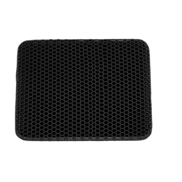 Imagem de Tapete Limpa Patas para Gato Grande EVA Coletor de Areia Dupla Camada Anti Sujeira para Caixa de Areia(P)