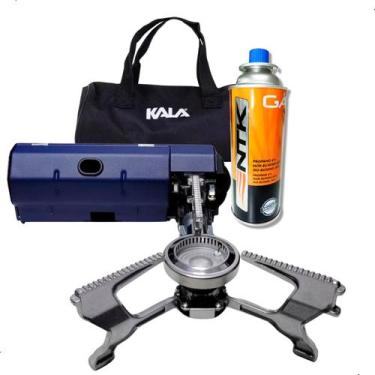 Imagem de Fogareiro Fogão Portatil Gás Slim Acampamento Pesca Trilha - Nautika