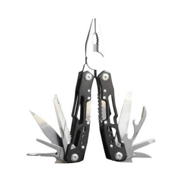 Imagem de Multiferramenta 14 Em 1, Alicate Dobrável, Canivete De Aço Inoxidável,