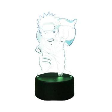 Imagem de Luz Noturna 3D Kakashi Shippuden Sasuke, Figura De Ação De Anime, Mode