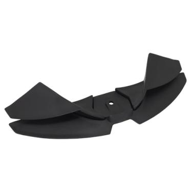 Imagem de Mqetly Kit de Spoiler Dianteiro Aerodinâmico para Motocicleta com Defletor de Asa, Substitui Spoilers Dianteiros Originais para Aumentar a Força Descendente, Preto