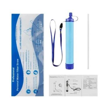 Imagem de Filtro De Água De Emergência Para Camping Ao Ar Livre Purificador De Á