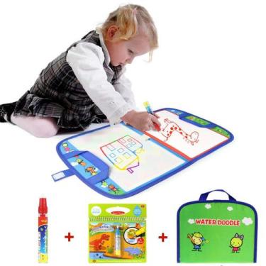 Imagem de Bolsa de desenho de viagem portátil Water Doodle Mat Jenilily com cane