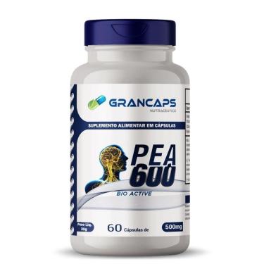 Imagem de PEA 600 Bio Active Analgésico 60 cápsulas 500mg Grancaps-Unissex
