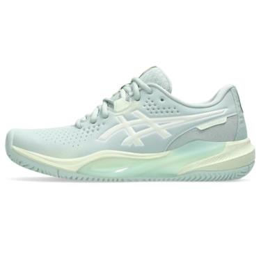 Imagem de ASICS Tênis masculino Gel-Challenger 15 Clay, Pedra líquen/verde sussurro, 40