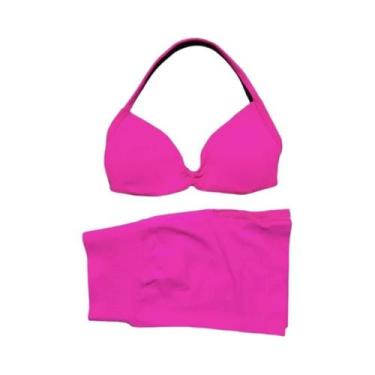 Imagem de Conjunto De Fitness Feminino Com Top De Yoga De Cintura Alta E Shorts 