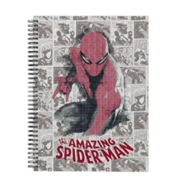 Imagem de Caderno colegial homemaranha quadrinhos culturama 80fls 707110304 - Cu