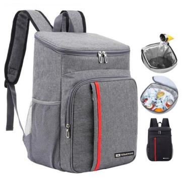 Imagem de Mochila Bolsa Térmica Cooler Caixa Bebidas Praia Termowave Piscina Sít