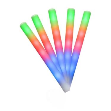 Imagem de Pacotes Lembranças Vários Itens Bastão de Espuma LED Multicoloridos – Festa, Balada, Eventos, Carnaval e Shows(10)
