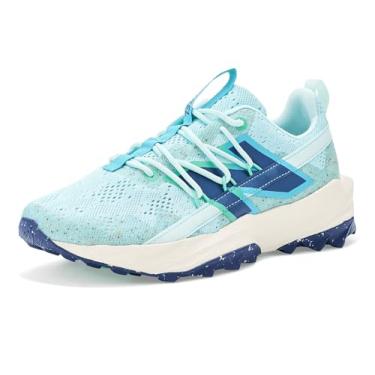 Imagem de New Balance Tênis de corrida feminino Dynasoft Tektrel V1 Trail, Azul brilhante/Deep End, 41