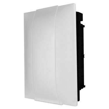 Imagem de Quadro De Distribuicao Protectbox 12 Din Embutir Branco 135001