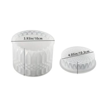 Imagem de Conjunto De Moldes De Silicone Para Resina: Pote De Armazenamento, Cai