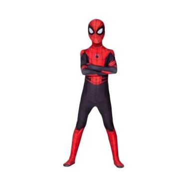 Imagem de Fantasia De Super-Herói Aranha Para Crianças, Macacão De Spandex Para 