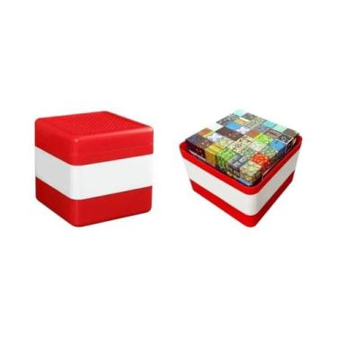 Imagem de Conjunto De Blocos Magnéticos Para Crianças Com Balde De Armazenamento