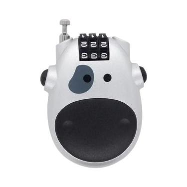 Imagem de Cadeado De Cabo De Aço De Alta Precisão Para Bicicleta, Com Cabo Teles