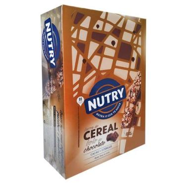 Imagem de Barra Cereais Bolo de Chocolate Nutry 528g c/ 24 unid. - Nutrimental