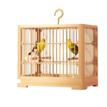 Imagem de Gaiola de viagem para papagaio – Porta-periquito com bandeja de puxar – Habitat portátil de pássaros para animais de estimação para araras, conures, calopsitas, pardais, periquitos