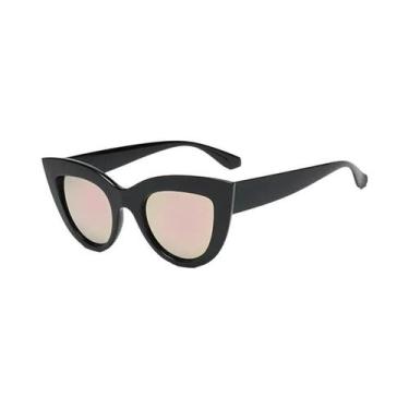Imagem de Óculos de sol europeus e N Retro Cat-Eye, óculos de sol femininos, nov