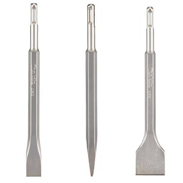 Imagem de Conjunto De Ponteiro e Talhadeira SDS Plus Com 3 Peças - D-71314 - MAKITA