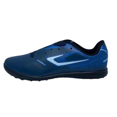 Imagem de Chuteira Society Topper Connect Azul-Masculino