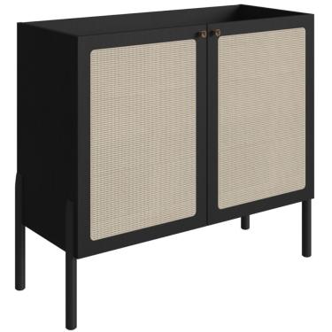 Imagem de Bar Com Pés De Madeira Oslo - Nero