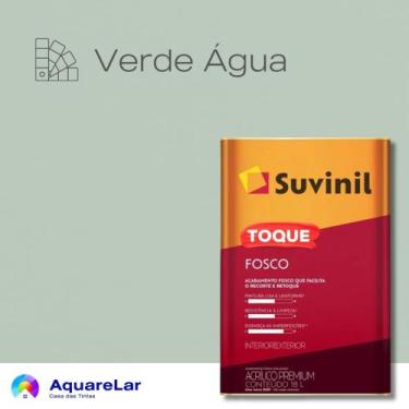 Imagem de Toque Fosco Suvinil 16L, VERDE ÁGUA