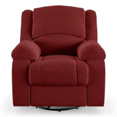 Imagem de Poltrona do Papai Reclinável Sala de Cinema Barcelona Glider Manual Gi