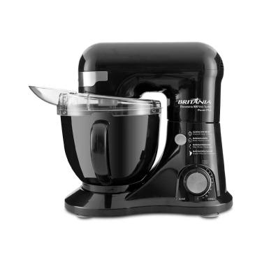 Imagem de Batedeira Planetária Britânia 700W Power Plus Turbo BBP760P Preta 220V